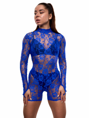 Комбінезон для танців синій