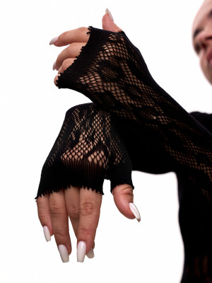 Леопардове боді чорне з довгими рукавами та відкритою спиною