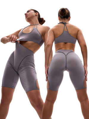 КОМБІНЕЗОН LUNA | МІКРОМАСЛО | СІРИЙ