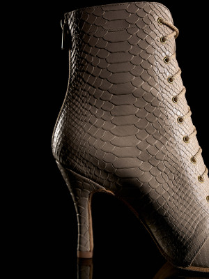 Бежеві High Heels для танців з натуральної шкіри