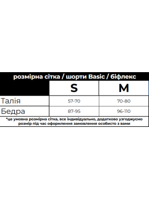 Базові шорти для танців чорні